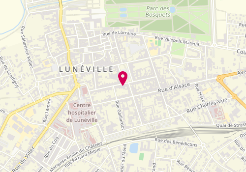 Plan de Quintessence, 32 Rue Léon Michel Gambetta, 54300 Lunéville