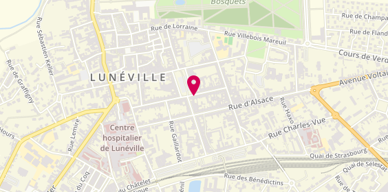 Plan de Laurence H, 40 Rue Léon Michel Gambetta, 54300 Lunéville