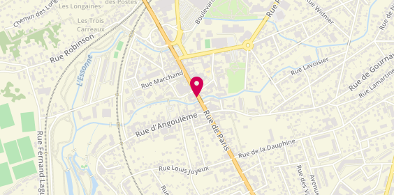 Plan de Bh Coiffure, 30 Ter Rue Paris, 91100 Corbeil-Essonnes