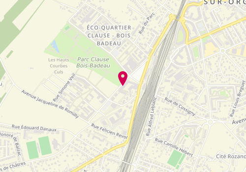 Plan de Betty B. Coiffure, 3 Rue Georges Charpak, 91220 Brétigny-sur-Orge