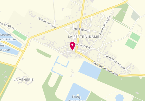 Plan de L.D Coiff, 1 Rue de la Clouterie, 28340 La Ferté-Vidame