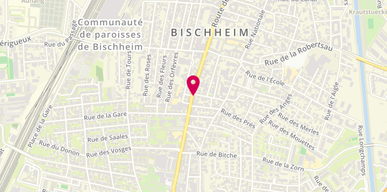 Plan de Studio V.O, 18 Route de Bischwiller, 67800 Bischheim
