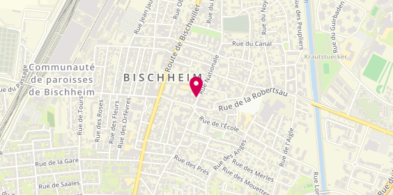 Plan de Amrich Ali, 2 Rue Nationale, 67800 Bischheim