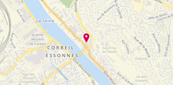 Plan de Daniel Stéphan, 1 place Saint-Léonard, 91100 Corbeil-Essonnes
