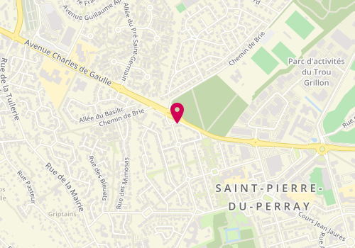Plan de Saint Algue, Clos Guinault Centre Commercial Intermarché Avenue General de Gaulle, 91280 Saint-Pierre-du-Perray