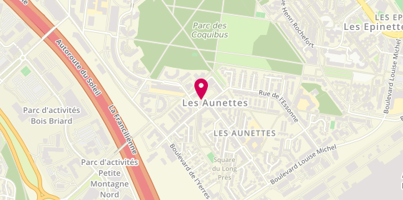 Plan de Foffe Patricia Ile de Beauté, 8 place des Aunettes, 91000 Évry-Courcouronnes