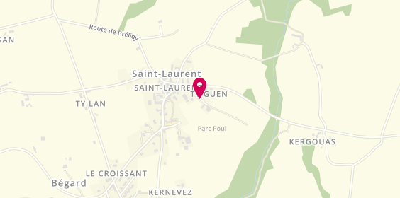 Plan de Isacoupe, Lieu-Dit Ty Guen, 22140 Saint-Laurent