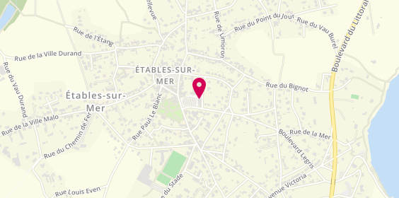 Plan de Coiffure Emilie, 9 place Jean Heurtel, 22680 Binic-Étables-sur-Mer