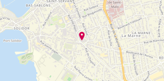 Plan de HELAINE Emmanuel, 11 Place de la Roulais, 35400 Saint-Malo