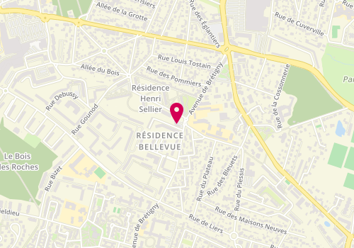 Plan de Nassim Coiffure, 30 avenue de Brétigny, 91240 Saint-Michel-sur-Orge