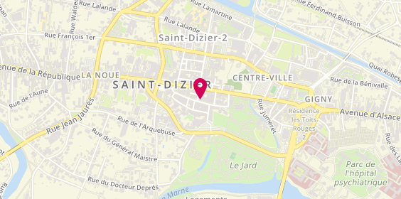 Plan de Arcapi, 25 Rue du Dr Mougeot, 52100 Saint-Dizier