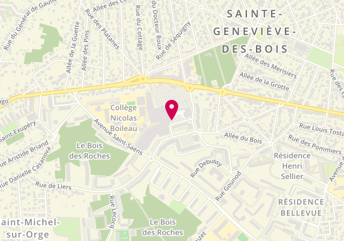 Plan de Mel Coiff, 9 Place Marcel Carné, 91240 Saint-Michel-sur-Orge