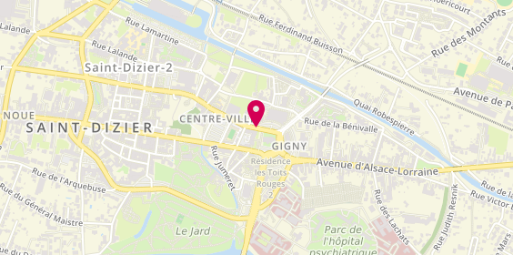 Plan de Lisstel, 4 Place du General de Gaulle, 52100 Saint-Dizier