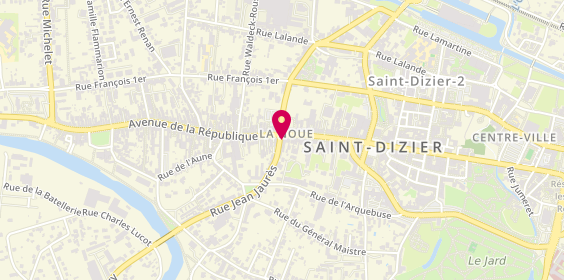 Plan de Idée Coiff', 51 avenue de la République, 52100 Saint-Dizier