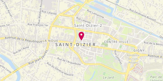Plan de H2O, 7 Rue de la Victoire, 52100 Saint-Dizier