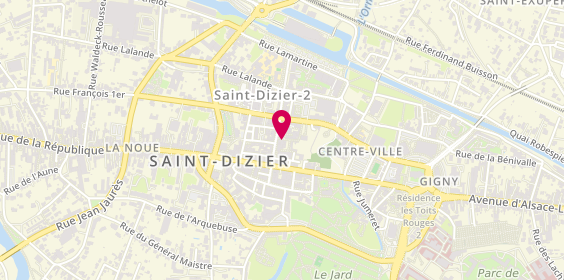 Plan de Art Coiff'manucure, 4 place Emile Mauguet, 52100 Saint-Dizier