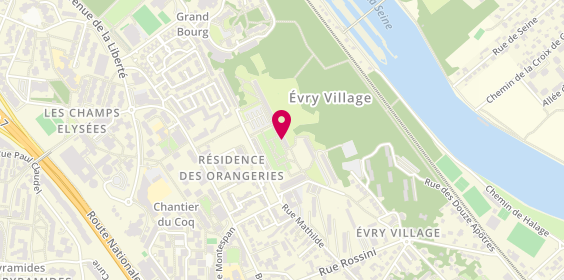 Plan de Okomite Béatrice, 13 Résidence parc Petit Bourg, 91000 Évry