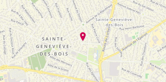 Plan de Chrisland, 201 Avenue Gabriel Péri, 91700 Sainte-Geneviève-des-Bois