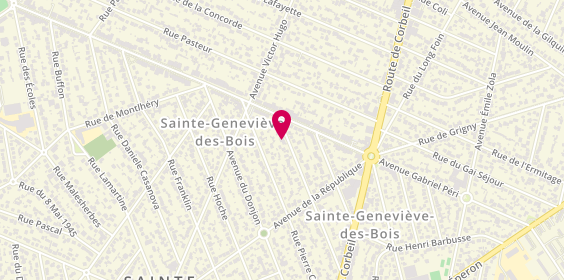 Plan de Coiffonaturel, 16 Rue Pierre Médéric, 91700 Sainte-Geneviève-des-Bois