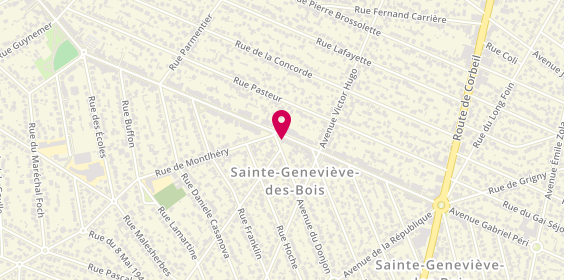 Plan de La Barberie, 140 avenue Gabriel Péri, 91700 Sainte-Geneviève-des-Bois