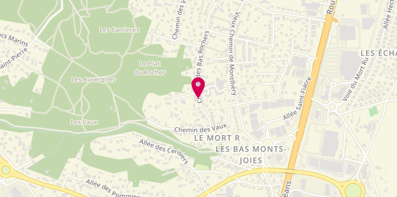 Plan de Amandine Coiff Domicile, 39 Chemin des Bas Rochers, 91620 La Ville-du-Bois