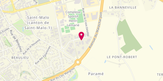 Plan de Coiffure Autrement, 22 A Rue de la Croix Desilles, 35400 Saint-Malo