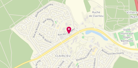 Plan de Brune, à Proximité de la Pharmacie et de Intermarché
8 Rue des Chalades, 54600 Villers-lès-Nancy