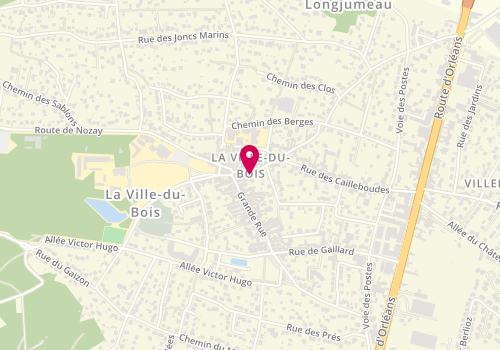 Plan de Stell'Hair, 8 Rue du Grand Noyer, 91620 La Ville-du-Bois