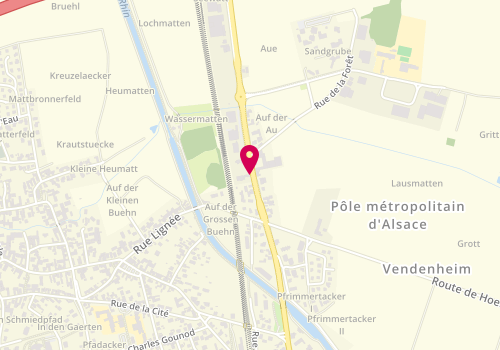 Plan de L&M Coiffure, 11D Route de Brumath, 67550 Vendenheim