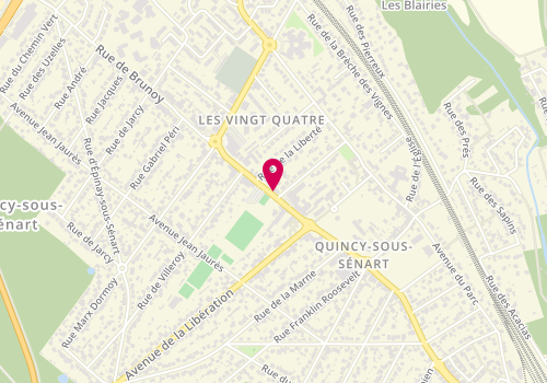 Plan de Bel Ami, 10 Rue de Boissy-Saint-Léger, 91480 Quincy-sous-Sénart