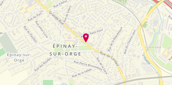 Plan de Coiffure en Scène, 12 Grande Rue, 91360 Épinay-sur-Orge