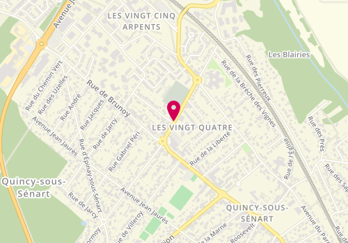 Plan de Concept Coiffure Quincy, 53 Rue de Boissy Saint Leger, 91480 Quincy-sous-Sénart