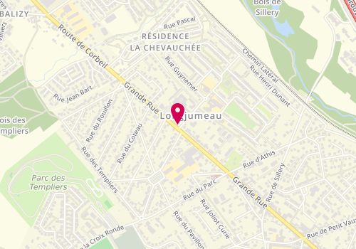 Plan de Intui'tifs, 132 Grande Rue, 91360 Épinay-sur-Orge