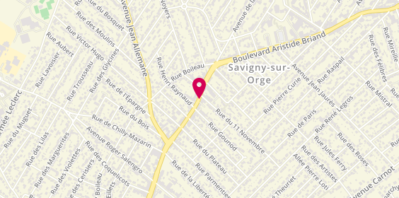 Plan de Martia, 32 Boulevard Aristide Briand, 91600 Savigny-sur-Orge
