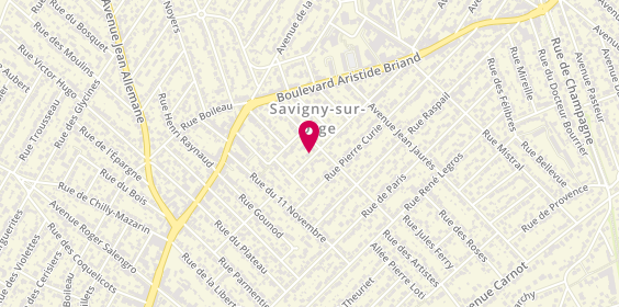 Plan de C.C.H, 29 Boulevard Aristide Briand, 91600 Savigny-sur-Orge