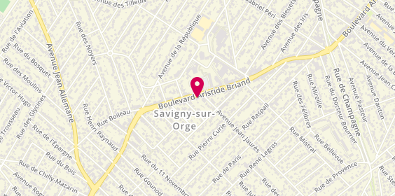 Plan de Daniel Stephan, 56 Bis Boulevard Aristide Briand, 91600 Savigny-sur-Orge