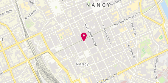 Plan de Diagonal Nancy, 6 Rue Raugraff, 54000 Nancy