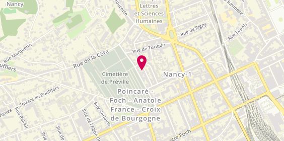 Plan de Biloba, 23 Rue de Beauvau, 54000 Nancy