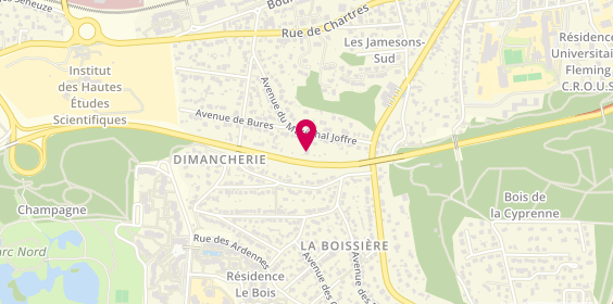 Plan de Mil Institut, 34 Bis avenue du Maréchal Joffre, 91400 Orsay
