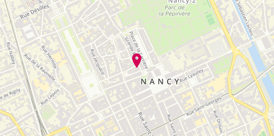 Plan de Clelia Coiffure, 1 Rue Callot, 54000 Nancy