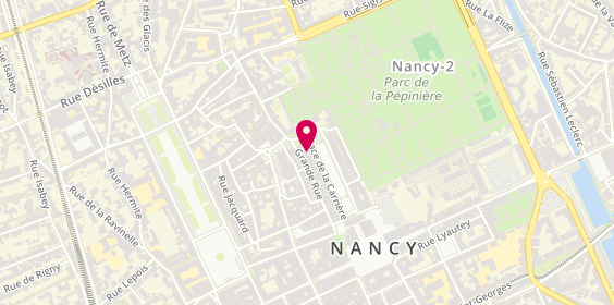 Plan de L'Univers de l'Hom, 56 Grande Rue, 54000 Nancy