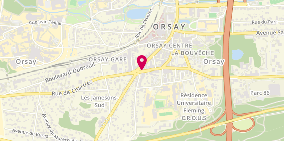 Plan de Alpha Coiff, 5 Rue de Paris, 91400 Orsay