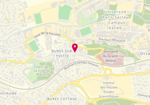 Plan de Joan Espace Coiffure, 28 Rue Charles de Gaulle, 91440 Bures-sur-Yvette