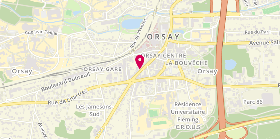 Plan de Jean Louis David, 18 Rue Archangé, 91400 Orsay