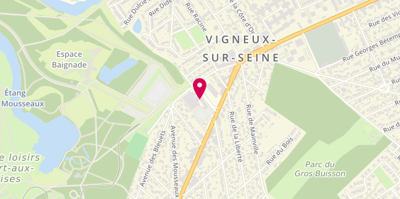 Plan de Star Coiffure, 5 avenue Henri Barbusse, 91270 Vigneux-sur-Seine