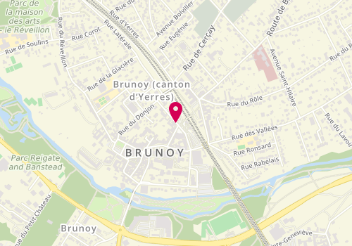 Plan de Brunoy Elite Coiffure, 17 Rue de la Republique, 91800 Brunoy
