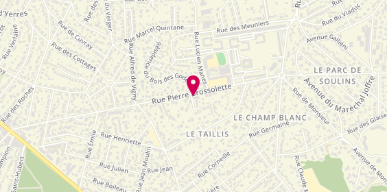 Plan de L'Atelier de Valerie, 76 Rue Pierre Brossolette, 91330 Yerres