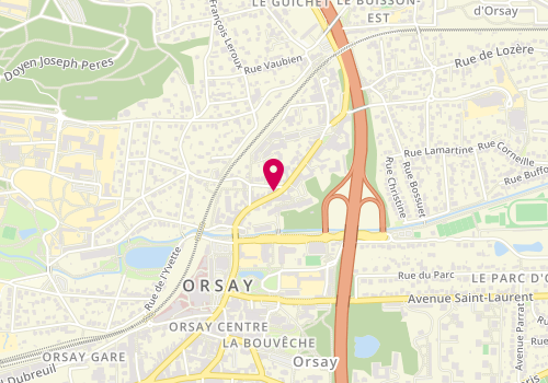 Plan de Orsay Coiffure, 27 Rue Charles de Gaulle, 91400 Orsay