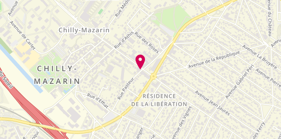 Plan de Saint Algue, 11 avenue Mazarin, 91380 Chilly-Mazarin