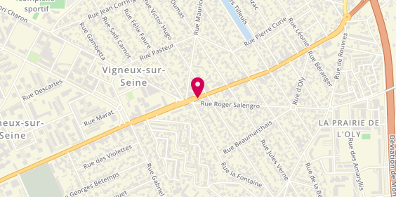 Plan de El Cuadro latino, 172 avenue Henri Barbusse, 91270 Vigneux-sur-Seine